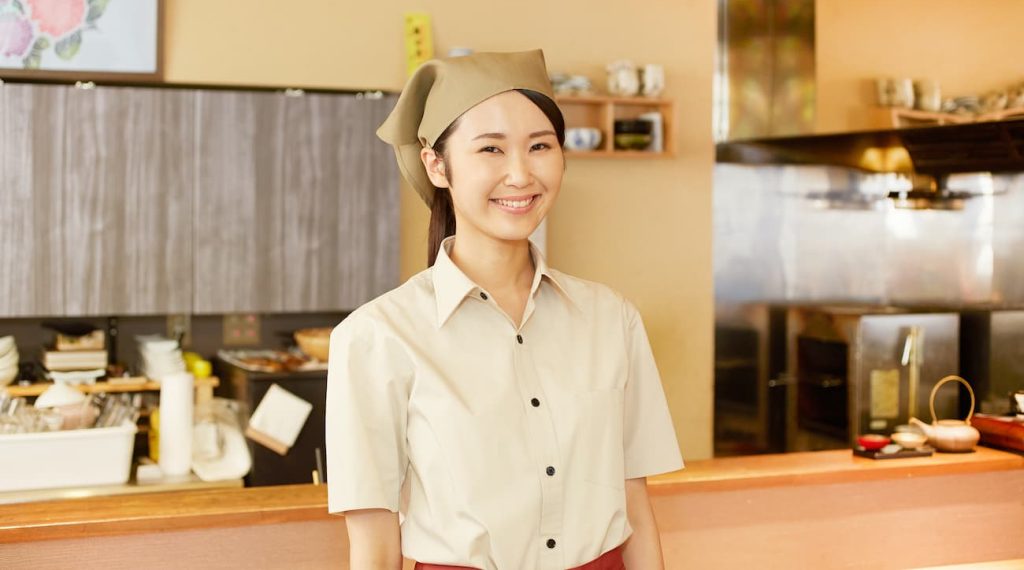 アルバイトの女性