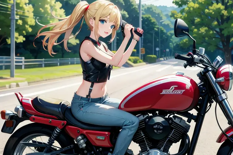 バイク女子