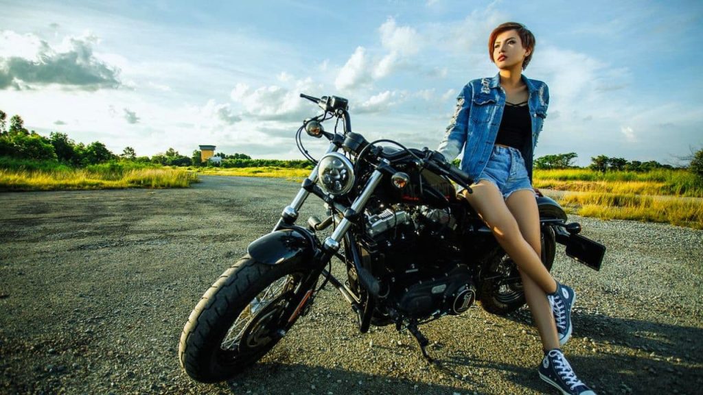 バイク女子