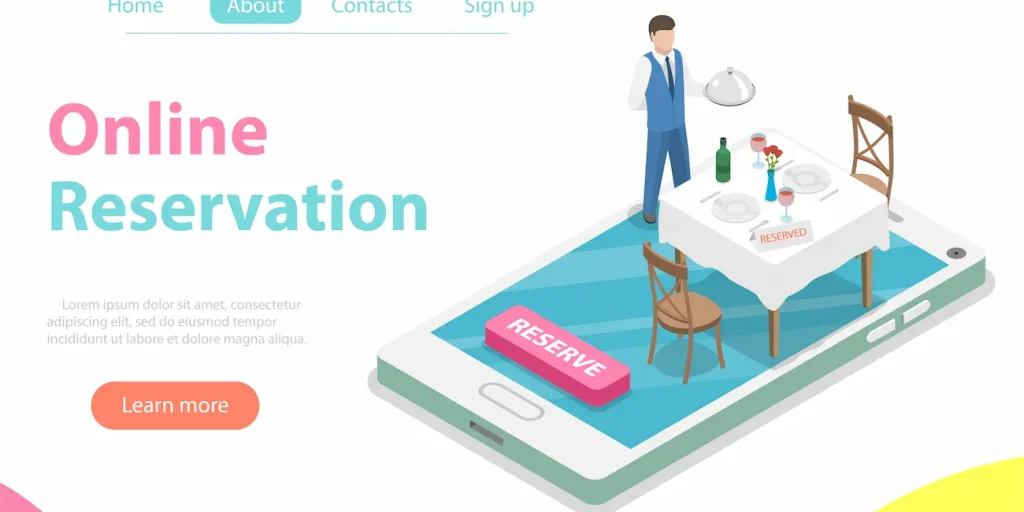 レストランの予約