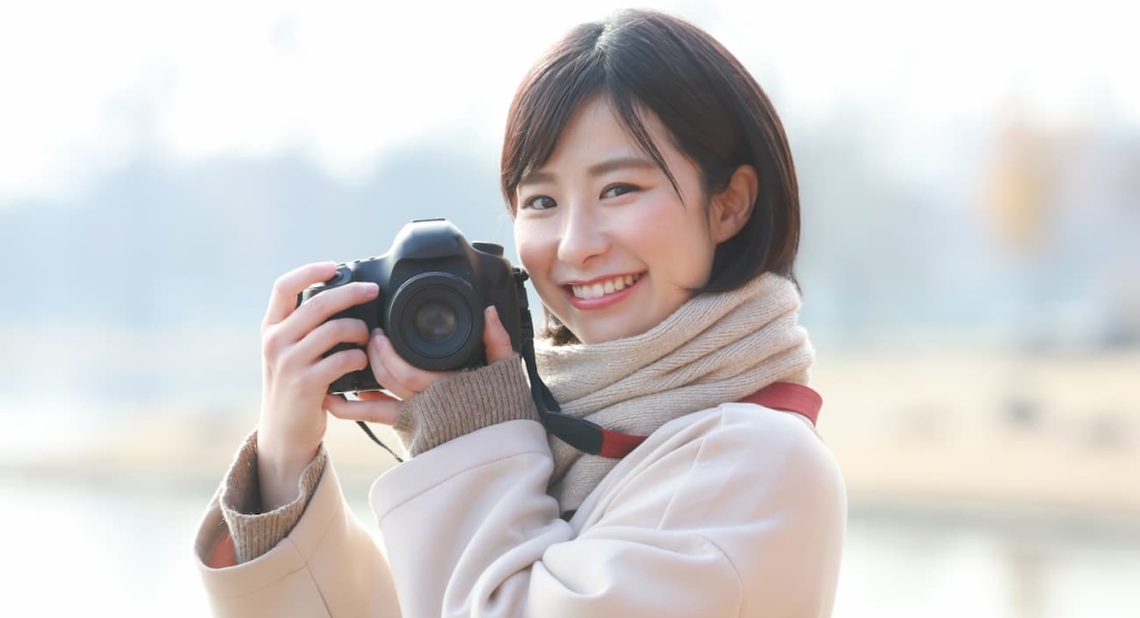 カメラ女子