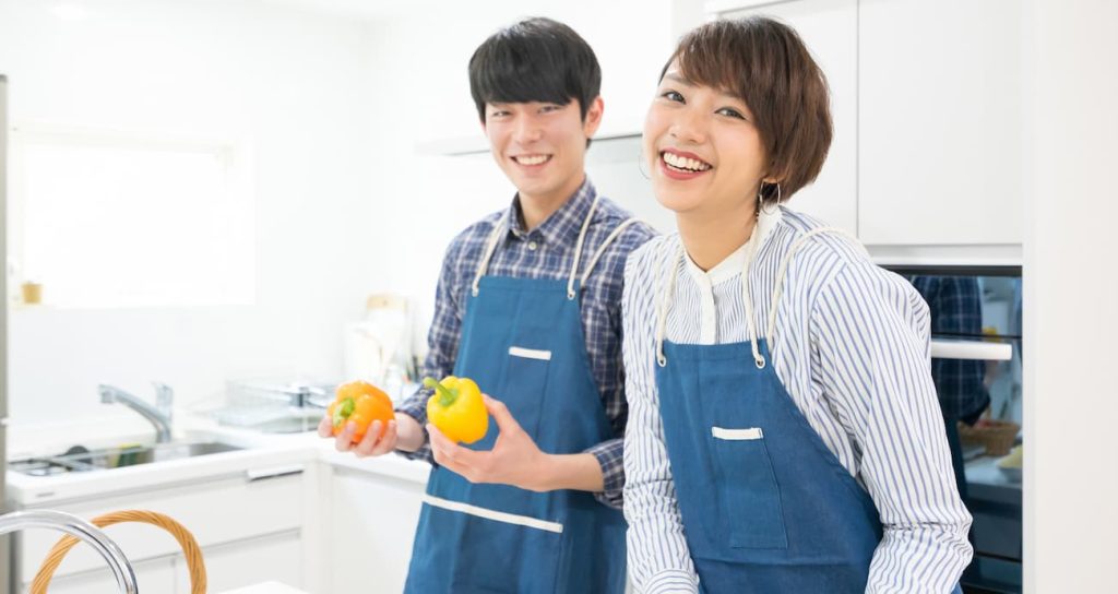 料理好きな男性